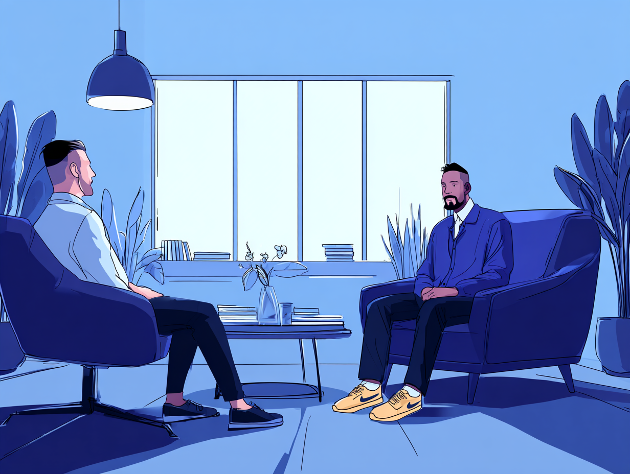 Cómo decirle a un psicólogo que quieres dejar la terapia: guías claras, frases útiles y cuándo es el momento adecuado para hacerlo — dibujo 3