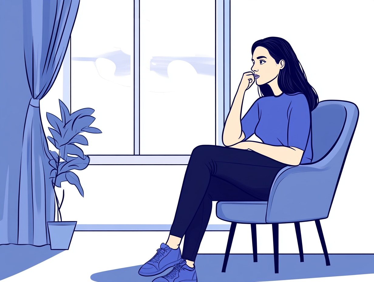 Síndrome de la esposa que se va: señales, causas y qué significa realmente — dibujo 3