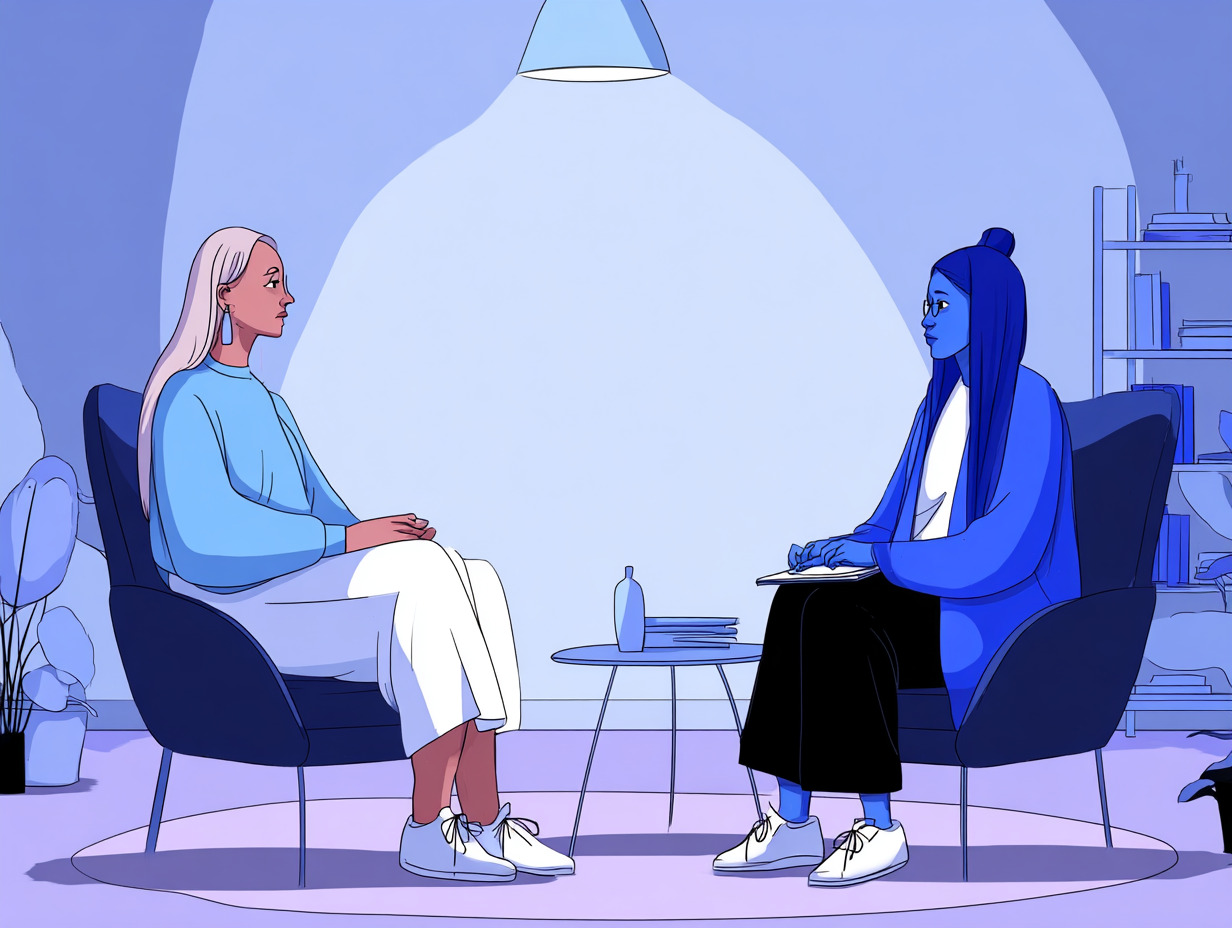 Qué es un psicoterapeuta y cómo te ayuda a sanar — dibujo 4