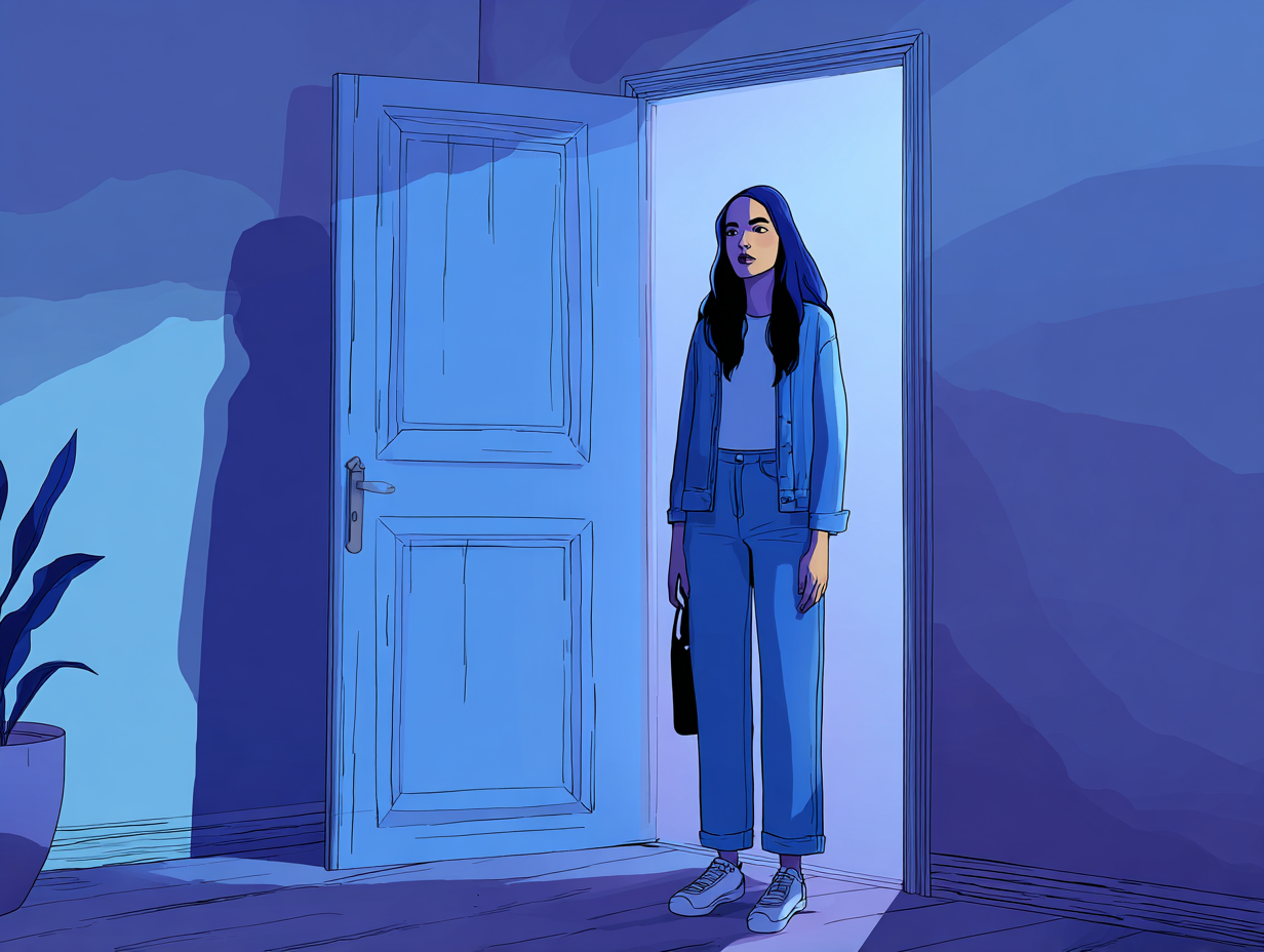 Estilo de apego ansioso preocupado: señales, causas y cómo sentirse más seguro — dibujo 3