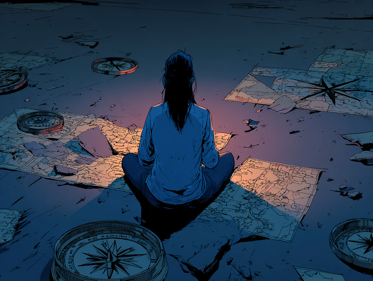 Sentirse perdido en la vida: por qué ocurre y qué hacer — dibujo 2