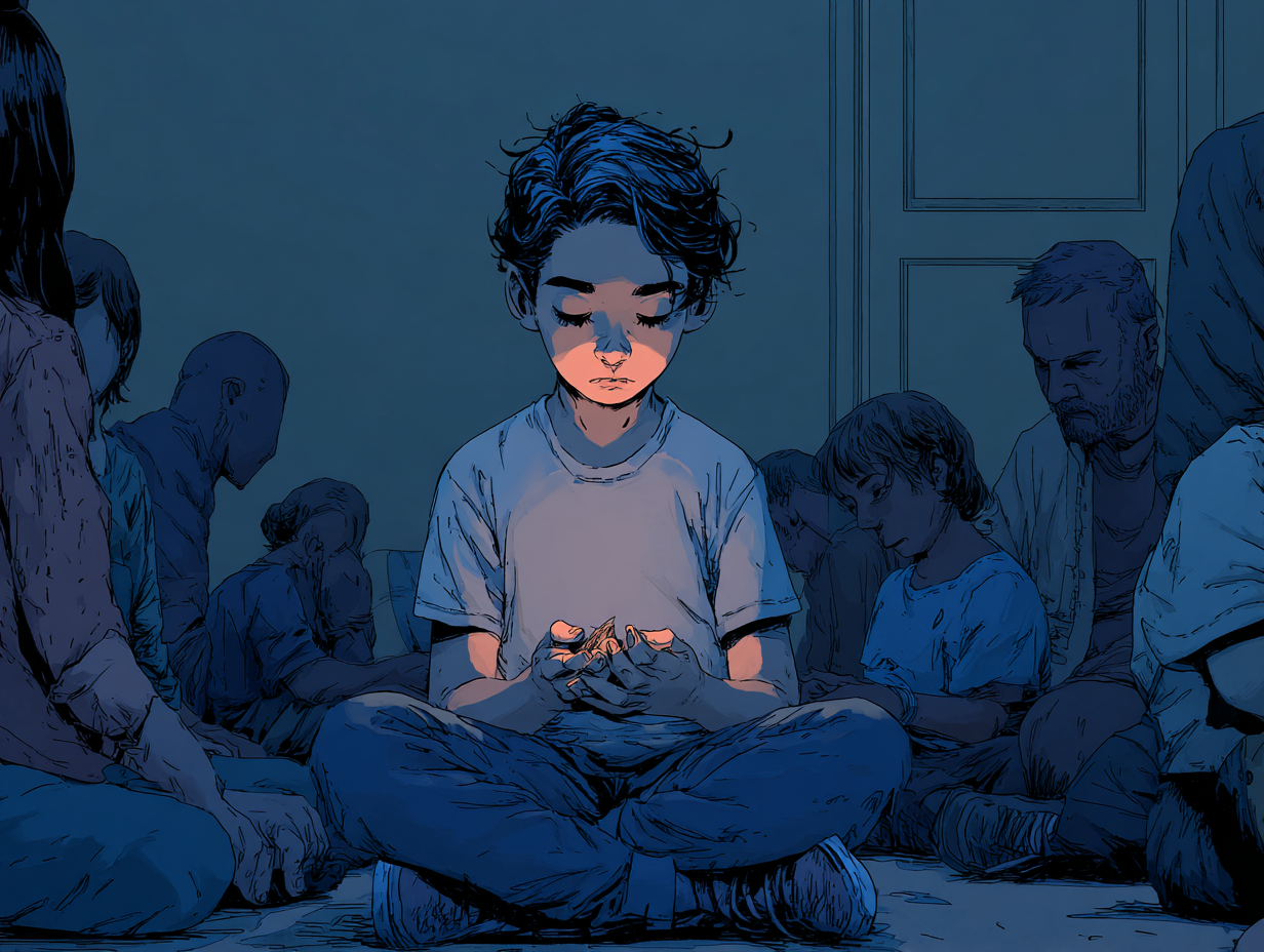 Apego en el autismo: cómo funciona y qué significa realmente — dibujo 4