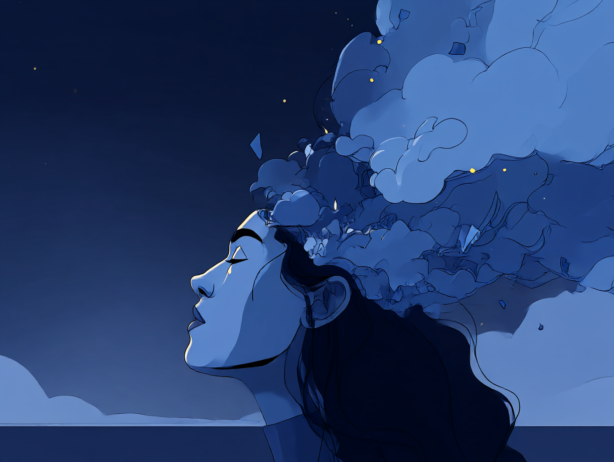 TOC Existencial: Por qué las dudas filosóficas se convierten en obsesiones y cómo tratarlas — dibujo 4