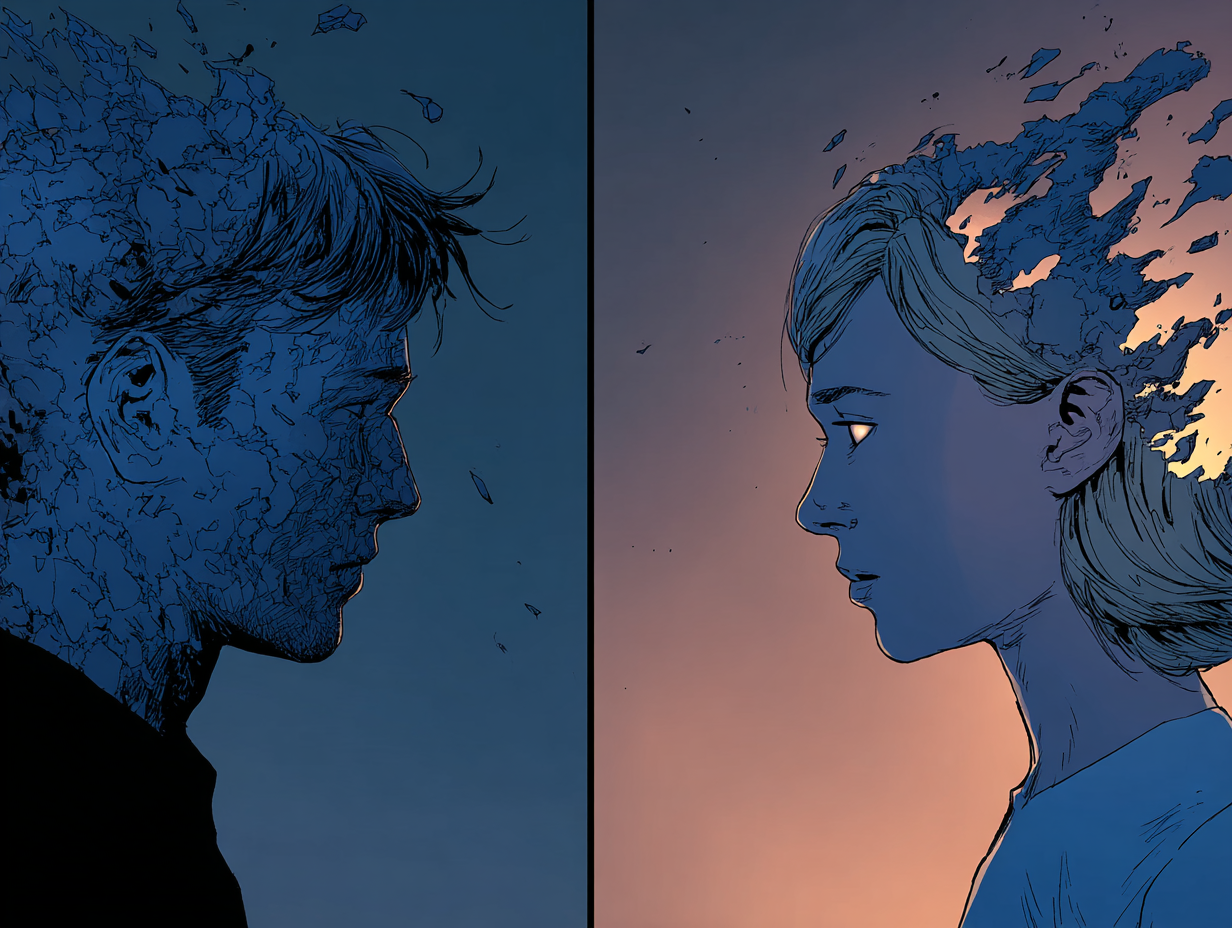 Cómo volver a encontrarte a ti mismo después de perder tu identidad en una relación — dibujo 2