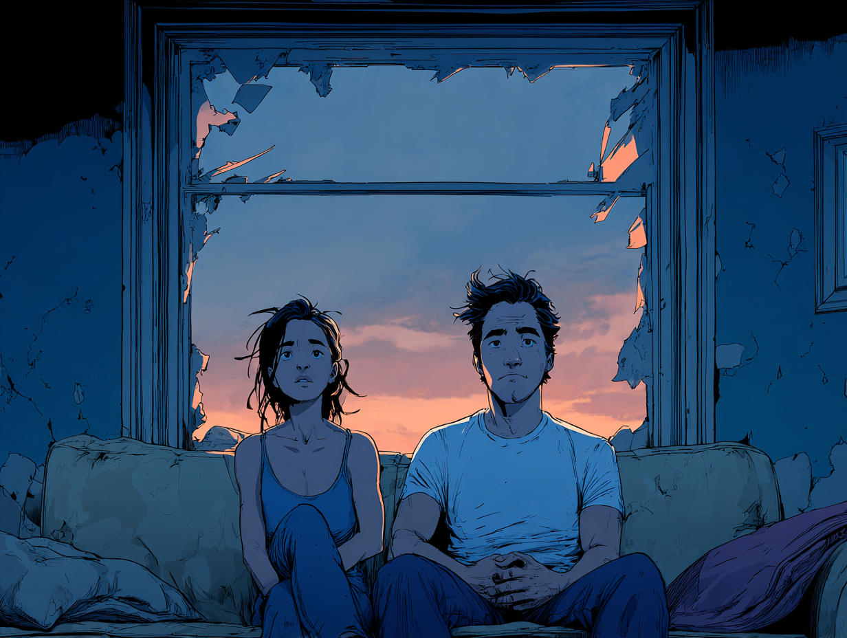 Aburrido en una relación: causas y soluciones reales — dibujo 3