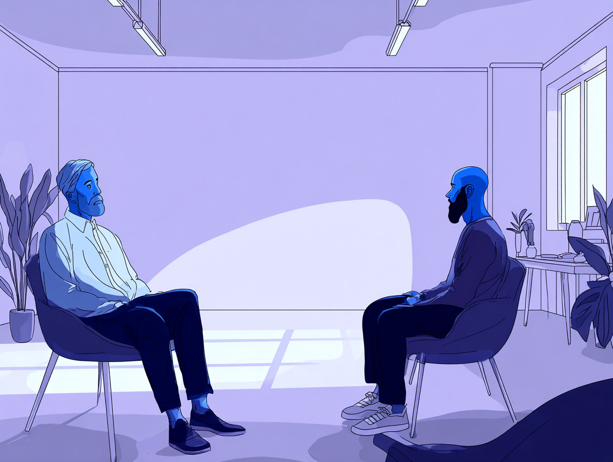 Qué trata un psicólogo: comprender cuándo la terapia puede ayudarte — dibujo 4 Qué trata un psicólogo: comprender cuándo la terapia puede ayudarte — dibujo 4