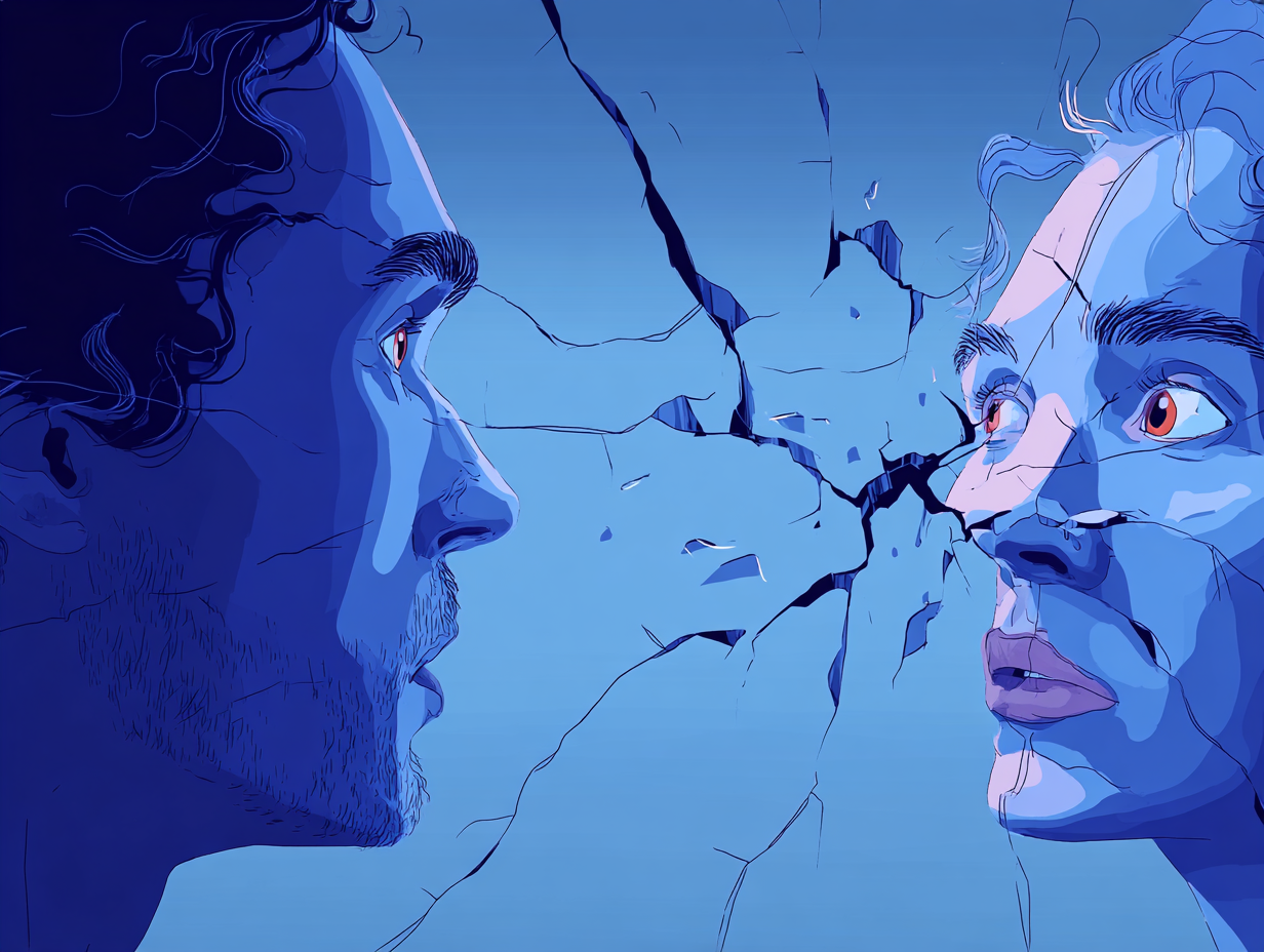 Ruptura con una persona de apego evitativo despectivo: qué ocurre y por qué resulta tan confuso — dibujo 5