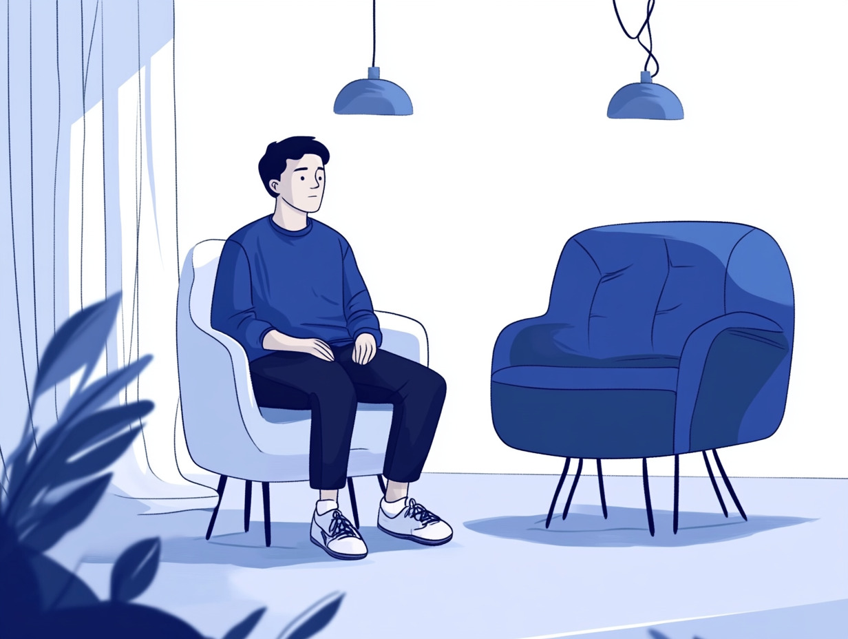 Un hombre sigue comunicándose con su ex pareja: el consejo de un psicólogo — dibujo 5