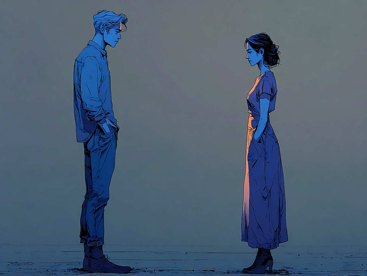 Cónyuge distanciado: qué significa legal y emocionalmente en España — dibujo 5 Cónyuge distanciado: qué significa legal y emocionalmente en España — dibujo 5