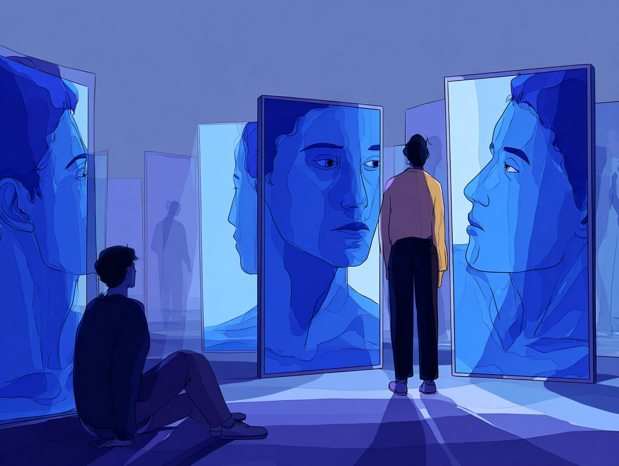 Ruptura con una persona de apego evitativo despectivo: qué ocurre y por qué resulta tan confuso — dibujo 3