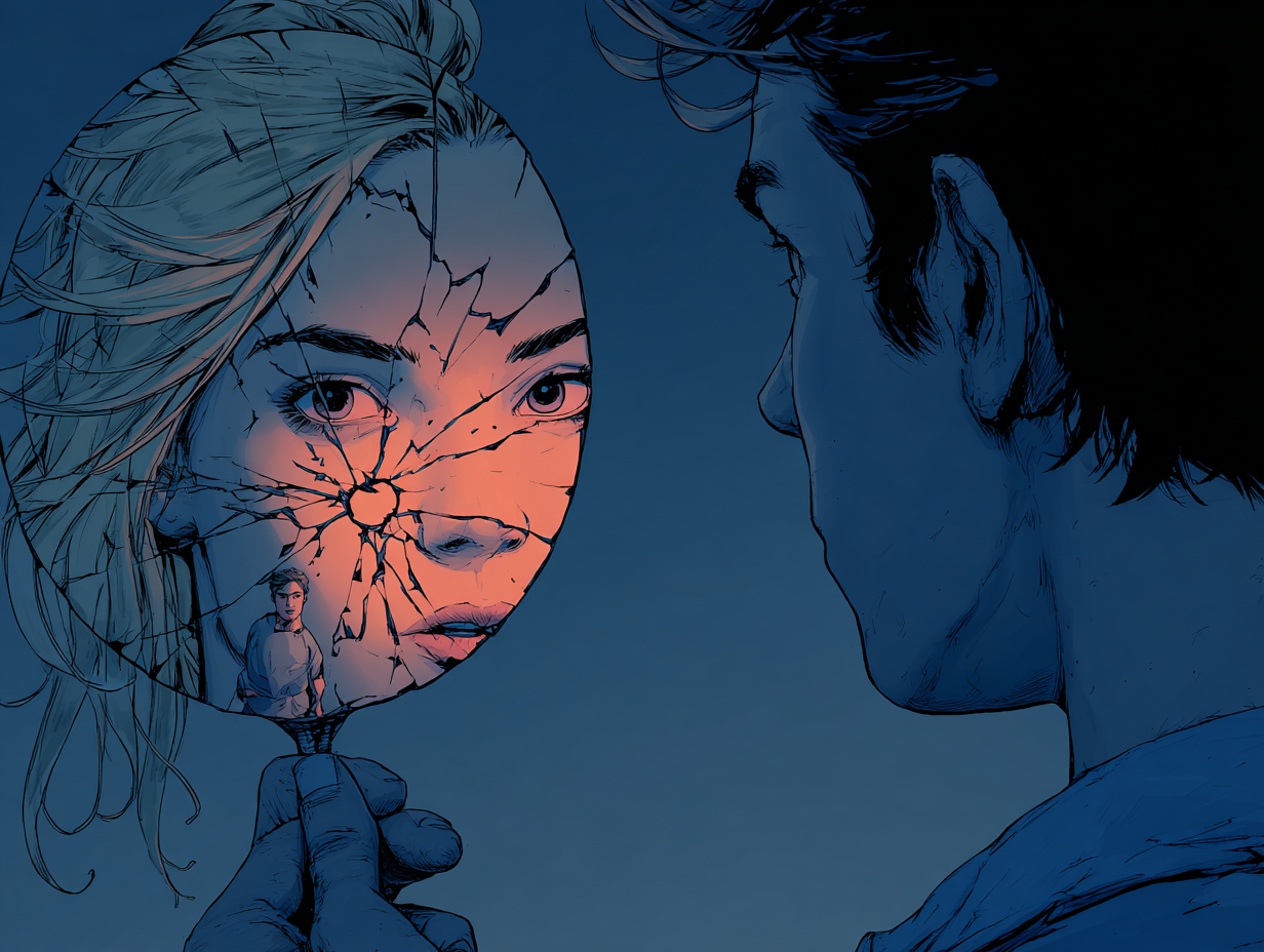 La mentalidad de víctima en una relación: cómo reconocerla y responder de forma eficaz — dibujo 3