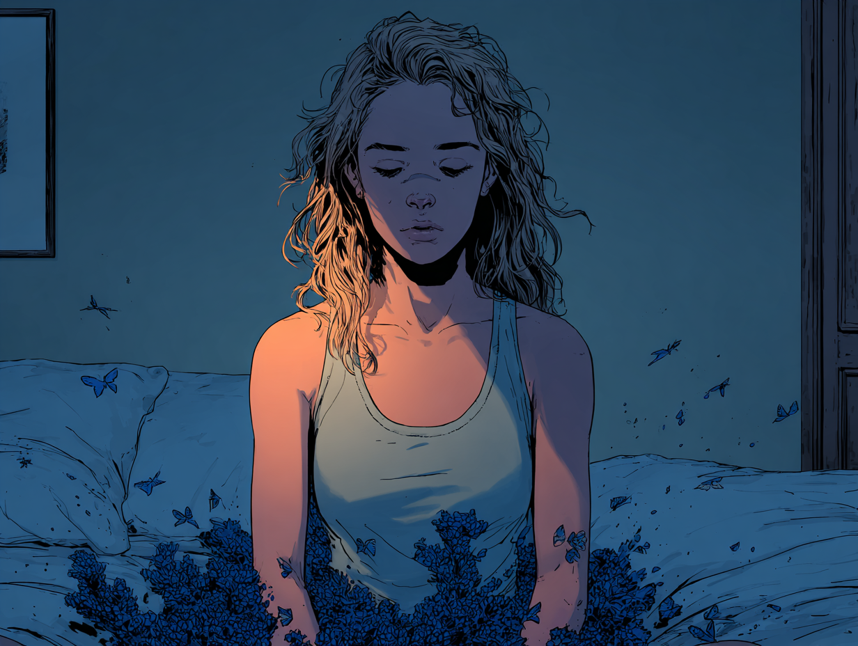 Colapso mental: qué es, señales y cómo obtener ayuda — dibujo 2