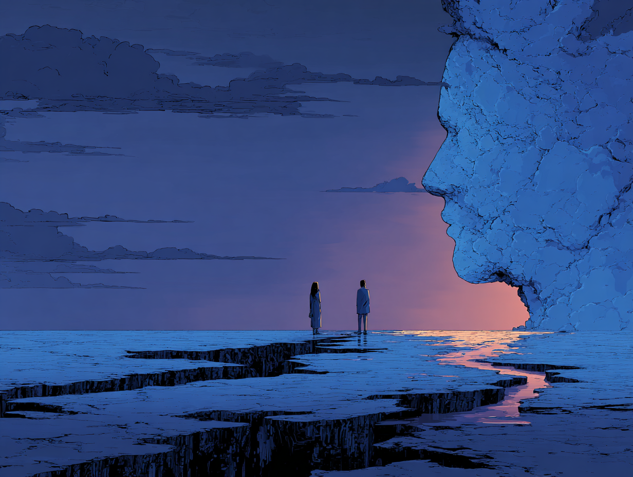 Cónyuge distanciado: qué significa legal y emocionalmente en España — dibujo 2 Cónyuge distanciado: qué significa legal y emocionalmente en España — dibujo 2