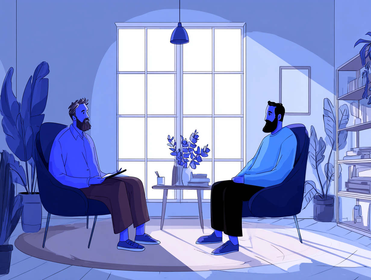 Psicólogo especialista en adicciones: qué hace, cómo ayuda y cuándo buscar apoyo — dibujo 2