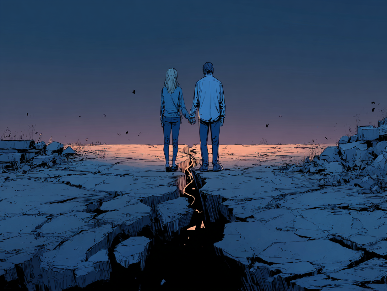 Cómo saber si tu relación ha terminado: señales de que ha llegado el momento de soltar — dibujo 3