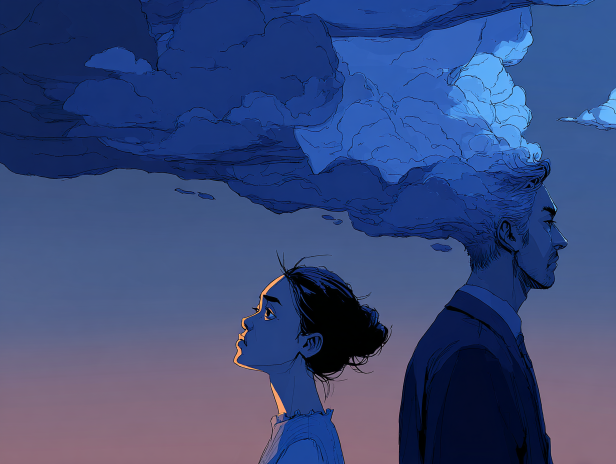 ¿Por qué mi mujer me grita? Comprender la ruptura en la comunicación — dibujo 2