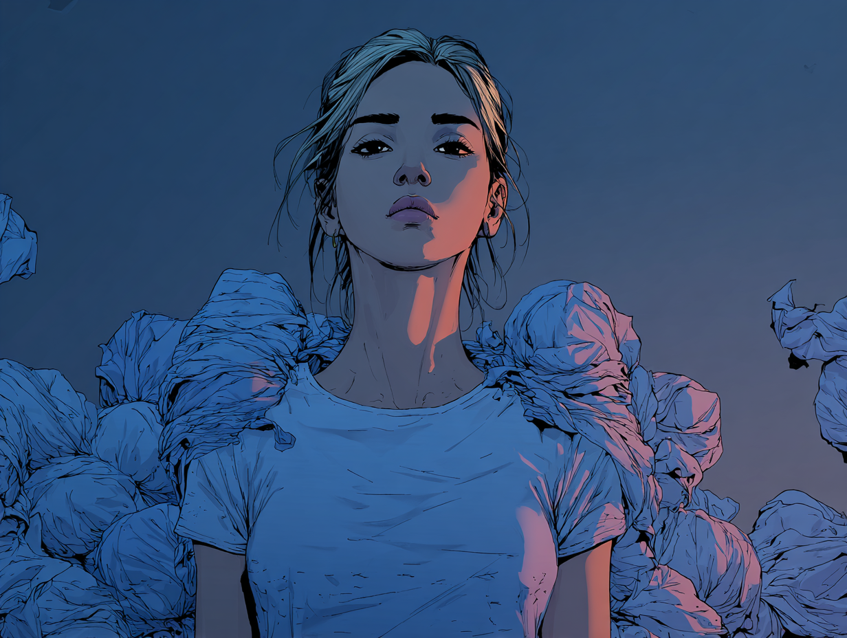 Señales de un colapso nervioso en una mujer: cómo reconocerlo y actuar — dibujo 2