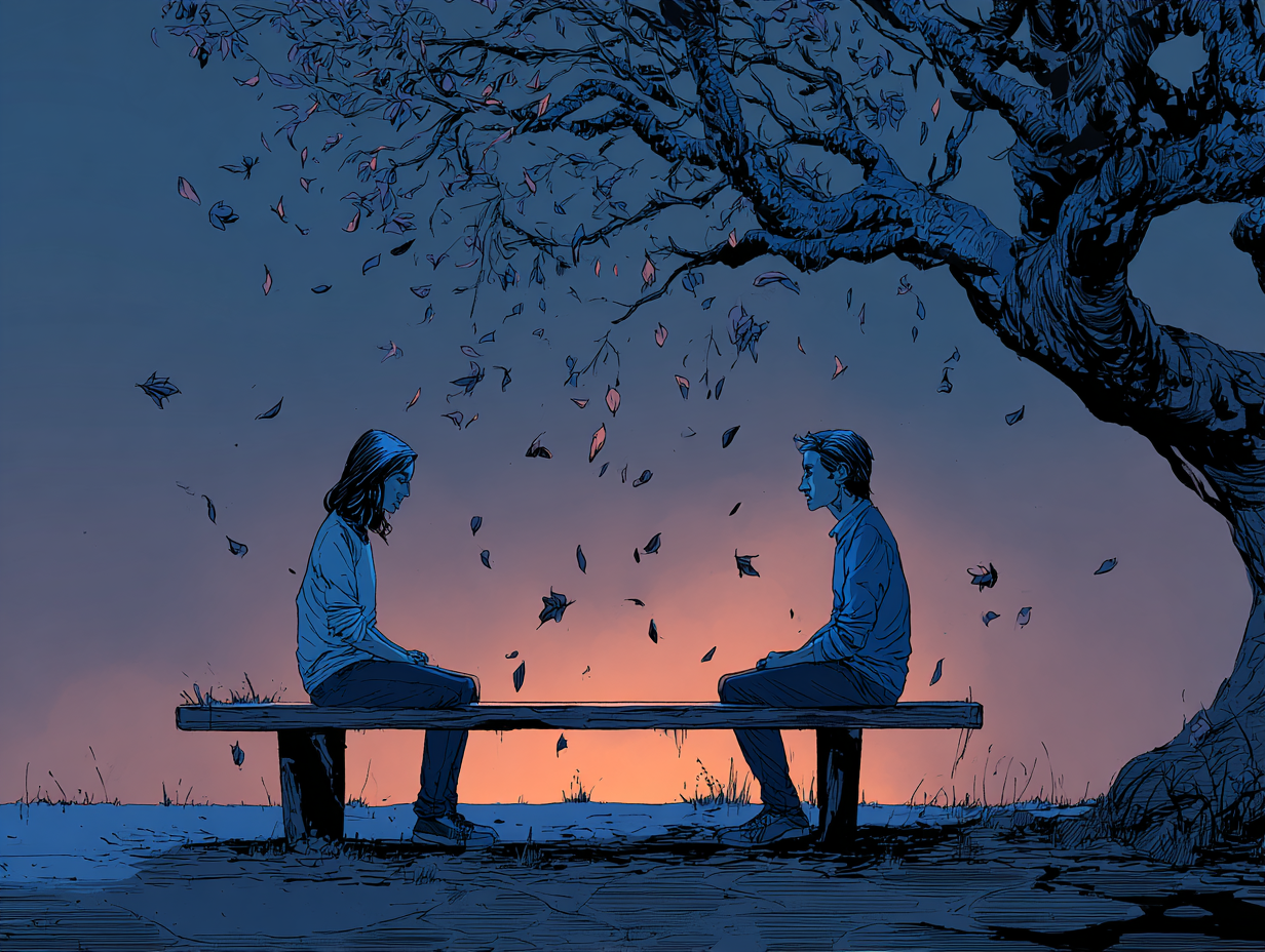 Cómo saber si tu relación ha terminado: señales de que ha llegado el momento de soltar — dibujo 2