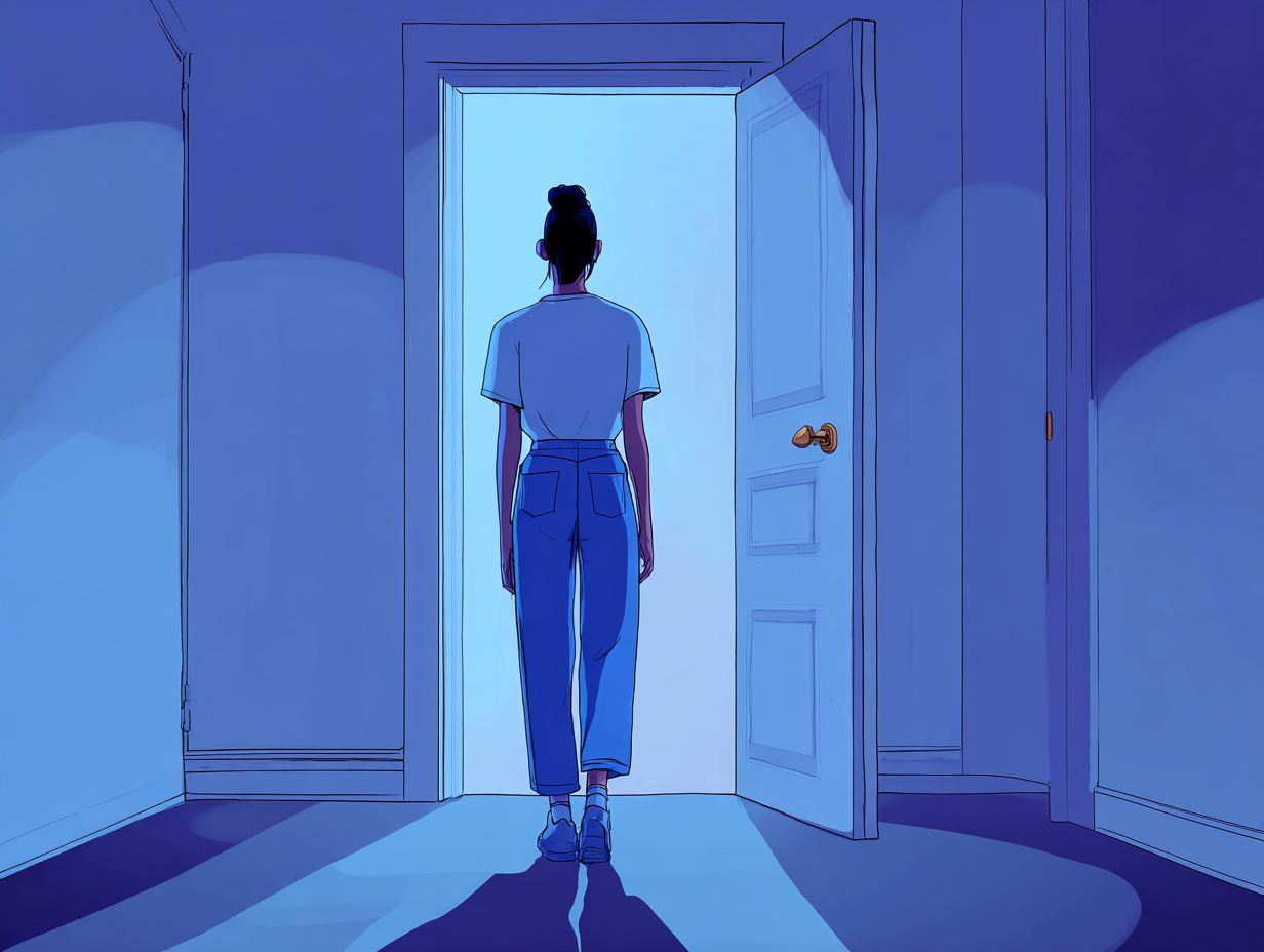 Ruptura con una persona de apego evitativo despectivo: qué ocurre y por qué resulta tan confuso — dibujo 2