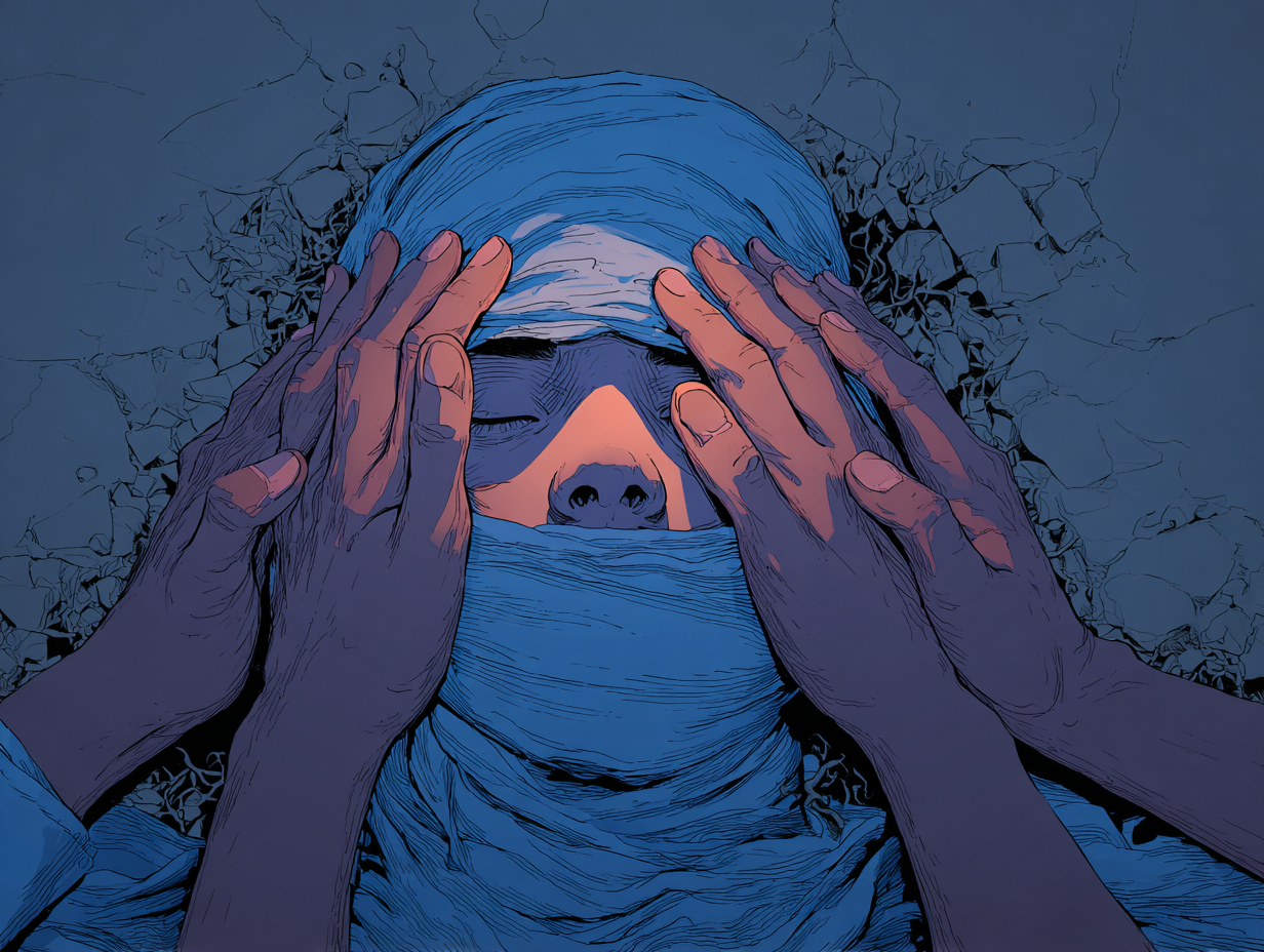 Evitar el abandono emocional: por qué ocurre y cómo la autocompasión ayuda a recuperarse — dibujo 2